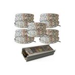 Yüksek Işık 25 Metre 3 Cipli Günışığı Şerit LED ve 30 Amper LED Trafosu Metrede 60 LED - Sarı