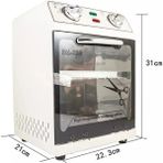 Yüksek Isılı Steril Cihazı Alet Dezenfeksiyon Sterilizasyon Makinesi 12 Litre Hacim
