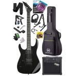 Yüksek Kalite 25W Amfili Elektro Gitar - Black Rosewood