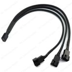 Yüksek Kalite 3 lü Fan Çoklayıcı PWM Y Splitter Kablo