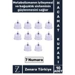 Yüksek Kaliteli Metabolizma Etkili Vakumlu Hacamat Kupası 7 Numara 10 Adet