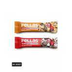 Yüksek Protein Bar 45g Süper İkili Kutu 24 Adet - Hindistan Cevizli x12 Adet + Yer Fıstıklı x 12 Adet