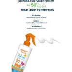 Yüksek UVA/UVB Korumalı SPF 50 Çocuk Güneş Losyonu Mineral Çinko ve Aloe Vera İçerikli 200 ML