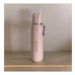 Yüksek Yalıtımlı Paslanmaz Çelik Bardaklı Sıcak/Soğuk 700 ML Termos (PEMBE)