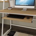 Yüksekliği Ayarlanabilir Klavye Tepsisi Klavye ve Fare Depolama için Ergonomik Sürgülü Platform Kolay Kurulum Bilek Desteği Braketi İçerir Ev ve Ofis Kullanımı için Mükemmel