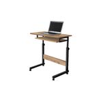Yükseklik Ayarlı Klavyelikli Laptop Sehpası, Çam, 70X40