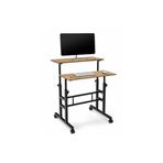 Yükseklik Ayarlı Laptop Masası, Çam, 70X60