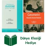 Yüksekokullar Anatomi Ders Kitabı + Geometri + Dünya Klasiği Hediye - Hayır