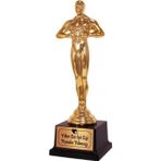Yüksel Kişiye Özel Yılın En Iyi Eşi Oscar Ödülü Metal Levhaya Isim Basılabilir Ürün