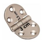 Yüksel Oval Alüminyum Kasa Menteşesi 3 cm