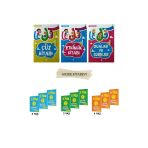 Yükselen Zeka 2-3-4-Yaş Etkinlik Kitabım Seti-Harika Harfler Cüz-Etkinlik-Dualar Ve Sureler-6'Lı Set