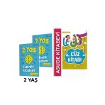Yükselen Zeka 2 Yaş Etkinlik Kitabım Seti ve Harika Harfler Cüz Kitabı-2'li Set