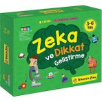 Yükselen Zeka 3-6 Yaş Zeka ve Dikkat Geliştirme Seti Eğlenceli Aktivitelerle 5 Kitap