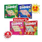 Yükselen Zeka 3 Kitap 5-8 Yaş Stickerlı Sudoku Seti