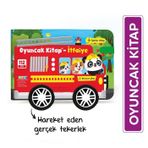 Yükselen Zeka Yayınları Oyuncak Kitap - İtfaiye (Gerçek Tekerlekli)
