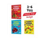 Yükselen Zeka Yayınları Yükselen Zeka Yayınları 3-6 Yaş Parmak Boyama Kitabım (Parmak Boya Ve Keçeli Kalem Seti Hediyeli) - Yükselen Zeka