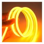 Yuled 20 Metre Neon Amber 220 V Esnek Hortum Şerit LED Işık Aydınlatma + Güç Fişi