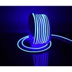 Yuled 220 Volt Esnek Neon Hortum Şerit LED Işık Aydınlatma Tak Çalıştr 1mt Mavi - 1 m