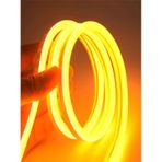 Yuled Neon Amber 220 V Esnek Hortum Şerit Led Işık + 1 Güç Fişi 4 M