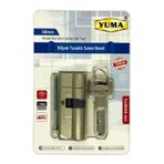Yuma 68 mm Tuzaklı Kapı Bareli – Yüksek Güvenlikli Çelik Kapı Kilit Göbeği