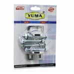YUMA Kapı Emniyet Rezesi, Asma Kilit Takılabilir Menteşe, Çelik, Model YM-730-1