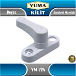 Yuma Pvc Emniyet Mandalı | Beyaz | YM-724