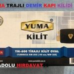 YUMA TRAJLI DEMİR DOĞRAMA KAPI KİLİDİ YM-600 TRAJLI KİLİT