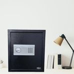 Yuma Ym-801-xl Elektronik Şifreli Ve Anahtarlı Çelik Kasa