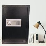 Yuma Ym-801-xxl Elektronik Şifreli Ve Anahtarlı Çelik Kasa