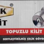 Yuma Ymk-731 Topuzlu Otel Tipi Paslanmaz Kilit Çift Yön Açılabilir Anahtarlı