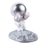 Yumech Astronot Cep Telefonu Tutacağı Yaratıcı Cep Telefonu Standı Astronot Figür Uzay Adamı Heykeli Masaüstü Telefon Braketi Tablet Telefon Tutacağı Ev Ofis Dekoru için