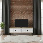 Yumedi Design TSA1201DB - Leyla Tv Stand , Tv Sehpası 120CM Safirmeşe-Beyaz - Safirmeşe - Beyaz
