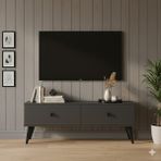 Yumedi Design TSA1202A - Dündar Tv Stand , Tv Sehpası 120CM Antrasit