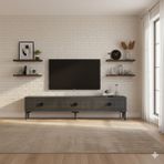 Yumedi Design TSA1801A - Leyla Tv Stand , Tv Sehpası 180CM Antrasit