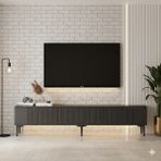 Yumedi Design TSA1803A - Tarçın Tv Stand , Tv Sehpası 180CM Antrasit