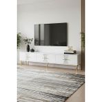 Yumedi Design TSA1832B - Merve Tv Stand , Tv Sehpası 180CM Beyaz