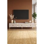 Yumedi Design TSA1897BTG - Elifa Tv Stand , Tv Sehpası 180CM Beyaz-Traverten-Gold - Beyaz - Traverten - Gold