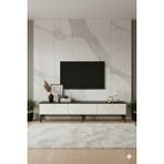 Yumedi Design TSA1899AT - Didema Tv Stand , Tv Sehpası 180CM Antrasit-Traverten - Antrasit - Traverten