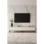 Yumedi Design TSA1899DB - Didema Tv Stand , Tv Sehpası 180CM Safirmeşe-Beyaz - Safirmeşe - Beyaz