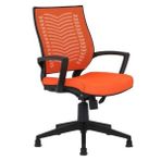 Yumi Orange Fileli Pingolu Calisma Koltugu