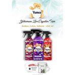 Yumoş 3x450 ml Lotus + Sakura + Amber Ev ve Tekstil Spreyi