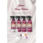 Yumoş 4 Al 3 Öde Yumoş Sprey Sakura 450 Ml, Pamuk Hediyeli