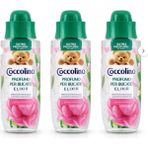 Yumoş Coccolino Çamaşır Parfümü Bergamot , Gül Yaprağı ve Müge Çiçeği Kokulı, 342 ml 3 x Adet - 1 lt