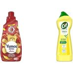Yumoş Extra Konsantre Çamaşır Yumuşatıcısı Amber 1440 Ml(1) Yüzey Temizleyici Limon Kokulu Kireç Sökücü Çıkarıcı 750 Ml(3)