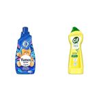 Yumoş Extra Lilyum 60 Yıkama Konsantre Çamaşır Yumuşatıcısı (1 x 1440 ml)(1) Cif Krem Yüzey Temizleyici Limon Kokulu Yağ ve Kireç Sökücü Leke Çıkarıcı 750 ML(3)