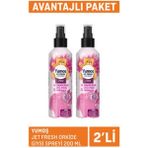 Yumoş Jet Fresh Orkide Giysi Spreyi 2X200 Ml 2 Adet
