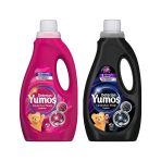 Yumoş Sıvı Deterjan 1500 ml Renkliler-Siyahlar 2 li Set