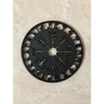 YuMuDo Bardak Altlığı Seti - Organik Plastik Vegvisir -Denizci - Renk - Siyah
