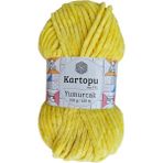 Yumurcak Kadife Ip Sarı K323 (Yeni Renk) - Ay Çiçeği