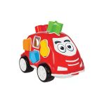Yumurcak Toyz 03 187 Smart Bultak Araba Kırmızı Kız Erkek Çocuk Oyuncak Eğitici Oyuncaklar